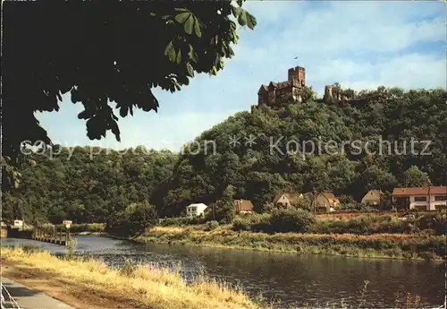 Burg Lahneck  Kat. Alken