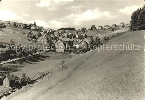 Heubach Thueringen Ortsblick Kat. Hildburghausen