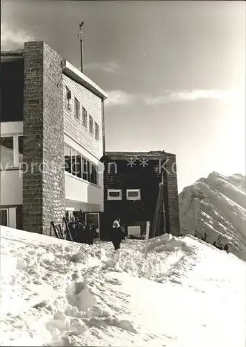 Mittelberg Kleinwalsertal Bergstation Walmendingerhorn Bahn Kat. Oesterreich