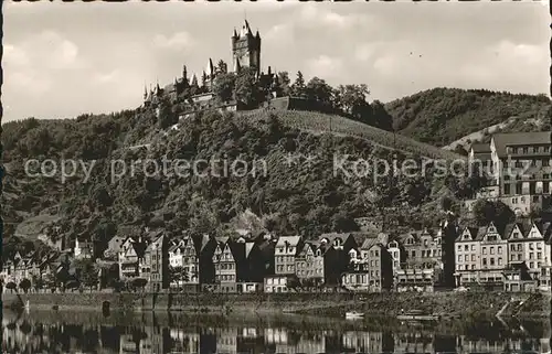 Cochem Mosel mit Burg Kat. Cochem