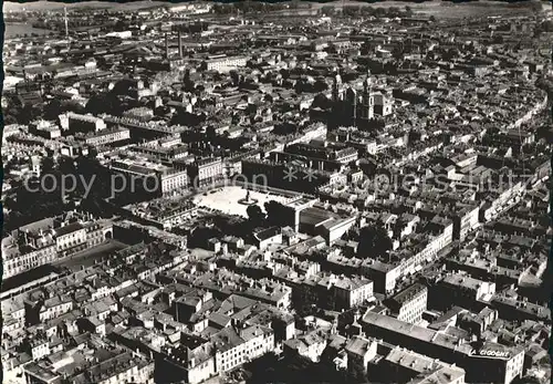 Nancy Lothringen Place Stanislas et l Hotel de Ville Vue aerienne Kat. Nancy