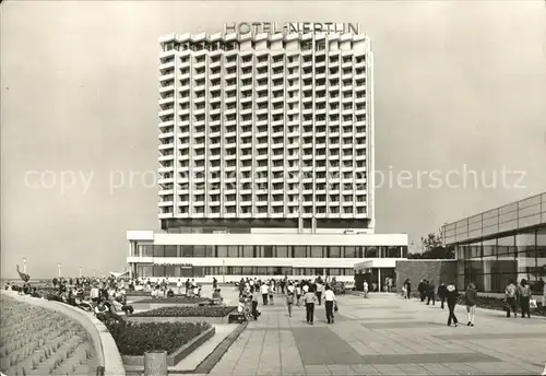 Rostock Warnemuende Hotel Neptun Meeresbrandungsbad  Kat. Rostock