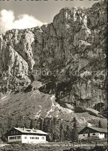 Tutzingerhuette Benediktenwand Kat. Benediktbeuern