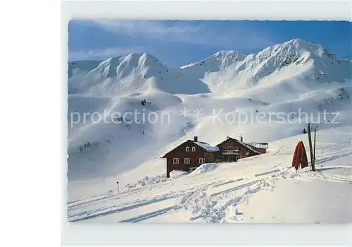 Hirschegg Kleinwalsertal Vorarlberg Schwarzwasserhuette Kat. Mittelberg