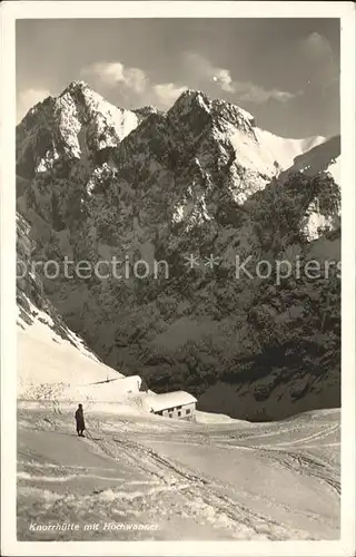 Knorrhuette Hochwanner  Kat. Zugspitze Garmisch Partenkirchen