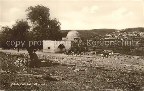 Palaestina Rahels Grab bei Bethlehem Kat. Israel