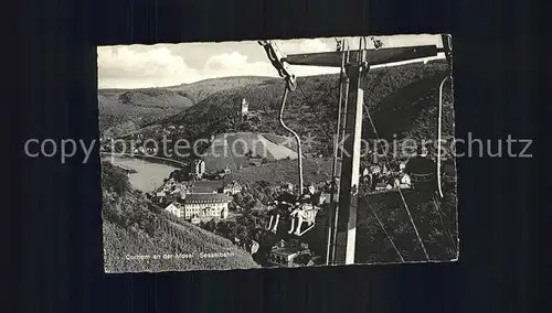 Cochem Mosel Sessellift Kat. Cochem