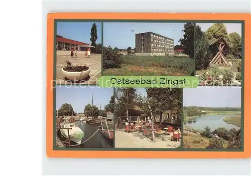 Zingst Ostseebad FDGB Erholungsheim Stoertebeker Glockenturm Hafen Milchbar Prerowstrom Kat. Zingst Darss