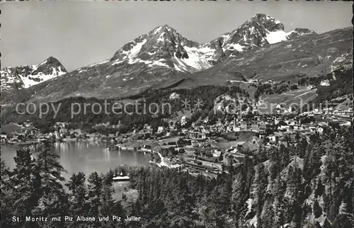 St Moritz GR Piz Albana Piz Julier Kat. St Moritz