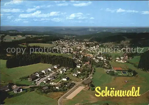 Schoenwald Schwarzwald  Kat. Schoenwald im Schwarzwald