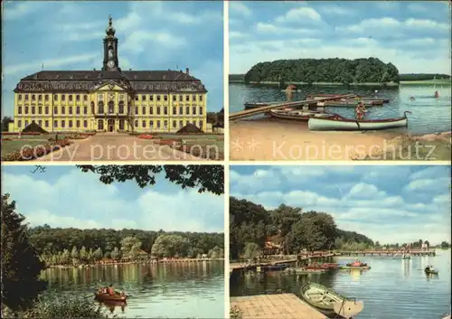 Wermsdorf Schloss Hubertusburg Horstseeinsel  Kat. Wermsdorf