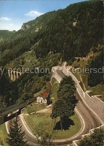 Ravennaschlucht Viadukt im Hoellental Kat. Hinterzarten