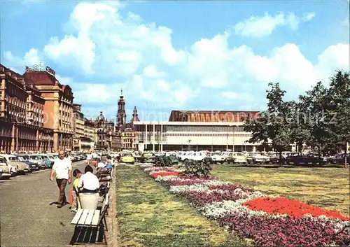 Dresden Altmarkt Kat. Dresden Elbe