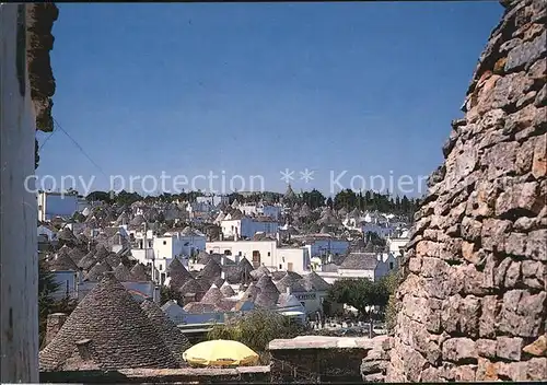 Alberobello Apulien Monumentale Zone Trulli Kat. Bari