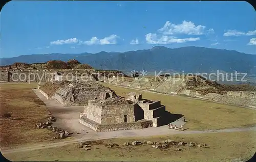 Oaxaca Monte Alban Ruinen Kat. Oaxaca