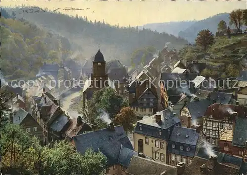 Monschau Ortsansicht  Kat. Monschau