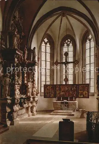 Bad Wildungen Stadtkirche Chor  Kat. Bad Wildungen