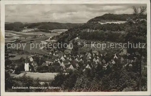 Eschenbach Mittelfranken Panorama Hersbrucker Schweiz Kat. Pommelsbrunn