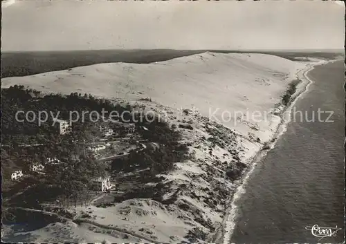 Dune du Pyla Vue aerienne Kat. Arcachon Gironde