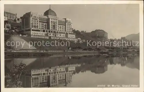 St Moritz GR Grand Hotel Kat. St Moritz