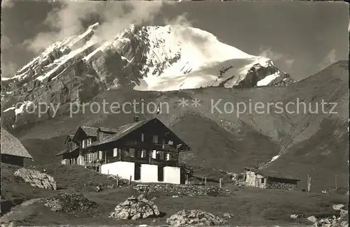 Adelboden Berghotel Engstligenalp Grosslohner Berner Oberland Kat. Adelboden