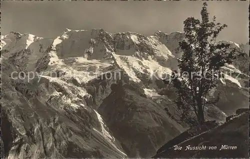 Muerren BE Die Aussicht Kat. Muerren