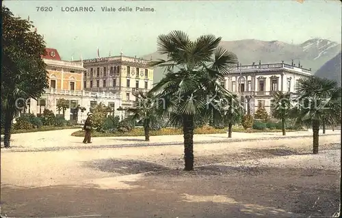 Locarno TI Viale delle Palme Kat. Locarno