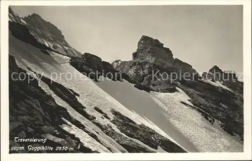 Interlaken BE Traversierung gegen Guggihuette Kat. Interlaken