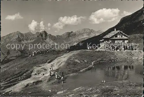 Jochhuette Bergsee Alpenpanorama Kat. Stans