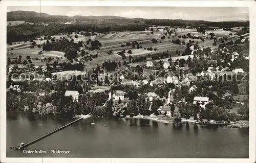 Gaienhofen Bodensee Fliegeraufnahme