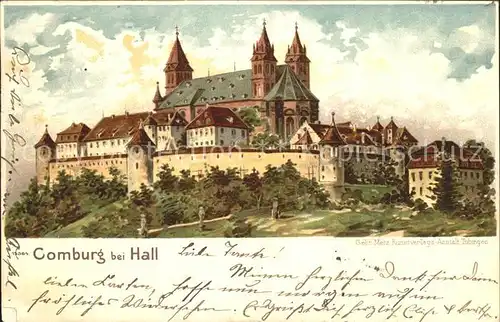 Hall Schwaben Comburg Kat. Schwaebisch Hall