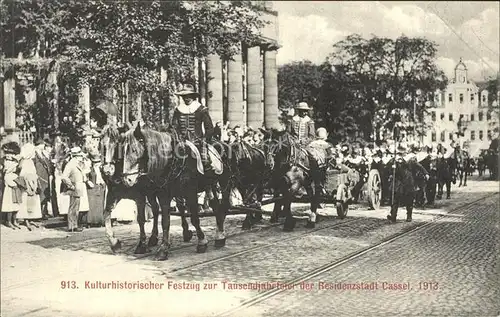 Cassel Kassel Kulturhistorischer Festzug zur Tausendjahrfeier der Residenzstadt Kat. Kassel