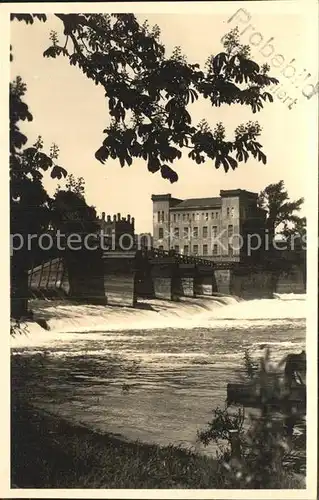 Dessau Rosslau Mulde Gestaenge Schloss Stempel Probebild Kat. Dessau Rosslau