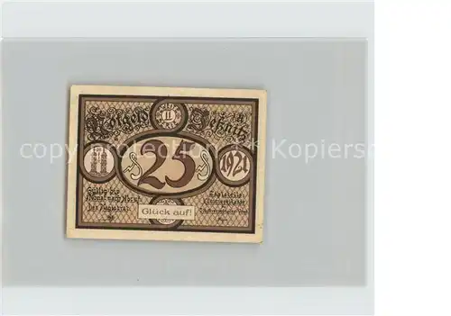 Jessnitz Anhalt 25 Pfennig Notgeld Reiter Kat. Jessnitz Anhalt