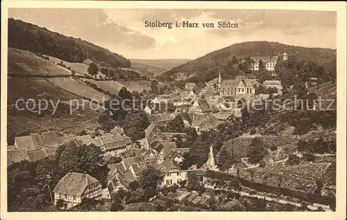 Stolberg Harz Panorama Kat. Stolberg Harz