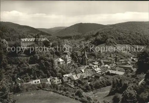 Stolberg Harz Blick von der Toellebank Kat. Stolberg Harz