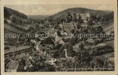 Stolberg Harz Blick vom Trauermantel Kat. Stolberg Harz