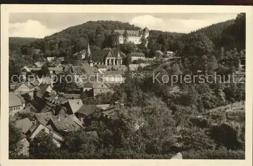 Stolberg Harz Ortsansicht Schloss Kat. Stolberg Harz