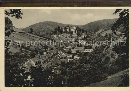 Stolberg Harz Ortsansicht Kat. Stolberg Harz