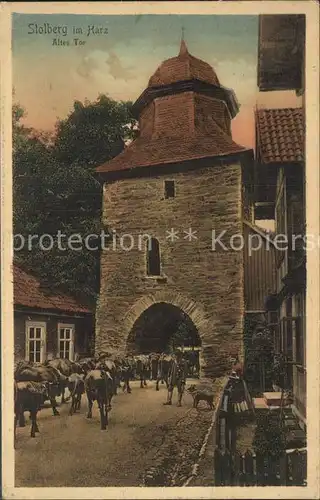 Stolberg Harz Altes Tor Kat. Stolberg Harz