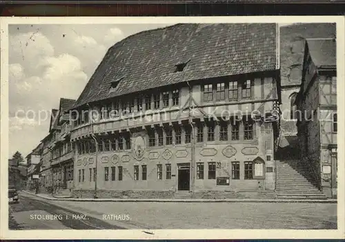 Stolberg Harz Rathaus Kat. Stolberg Harz