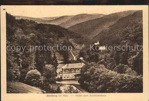 Stolberg Harz Hotel zum Schuetzenhaus Kat. Stolberg Harz