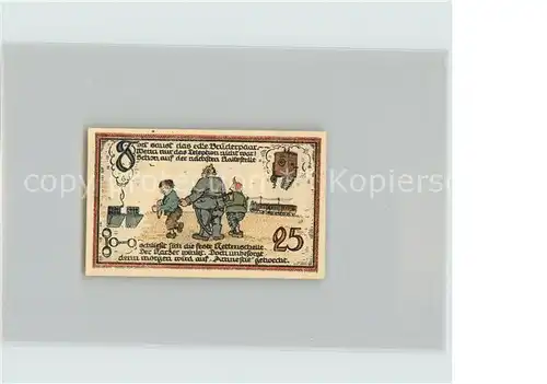 Gatersleben Max und Moritz 25 Pfennig Kat. Gatersleben