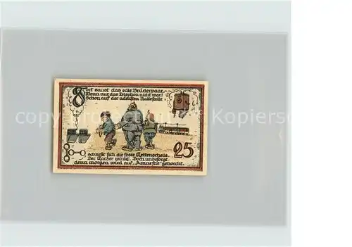 Gatersleben Max und Moritz 25 Pfennig Kat. Gatersleben