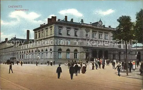 Chemnitz Hauptbahnhof Kat. Chemnitz