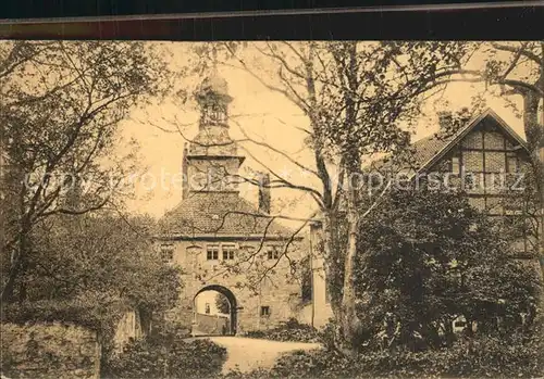 Blankenburg Harz Kloster Michaelstein Tor Kat. Blankenburg