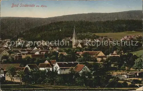 Bad Suderode Harz Ortsansicht Kirche Kat. Bad Suderode