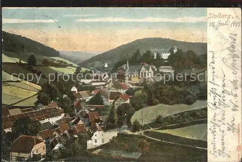 Stolberg Harz Ortsansicht Kat. Stolberg Harz