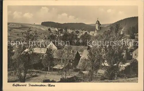 Trautenstein Harz Ortsansicht Kat. Hasselfelde