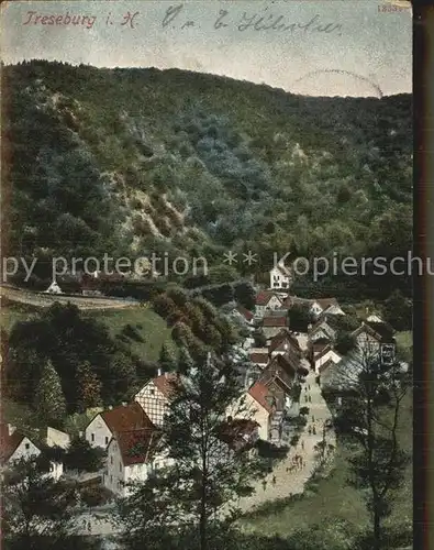 Treseburg Harz Ortsansicht Kat. Treseburg